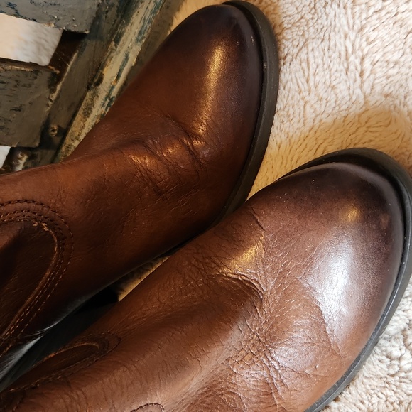 Lucky Brand Dark Brown Ankle Boots Heeled - Picture 3 of 16